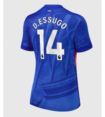 Chelsea Dario Essugo #14 Replika Hemmatröja Damer 2025-26 Kortärmad